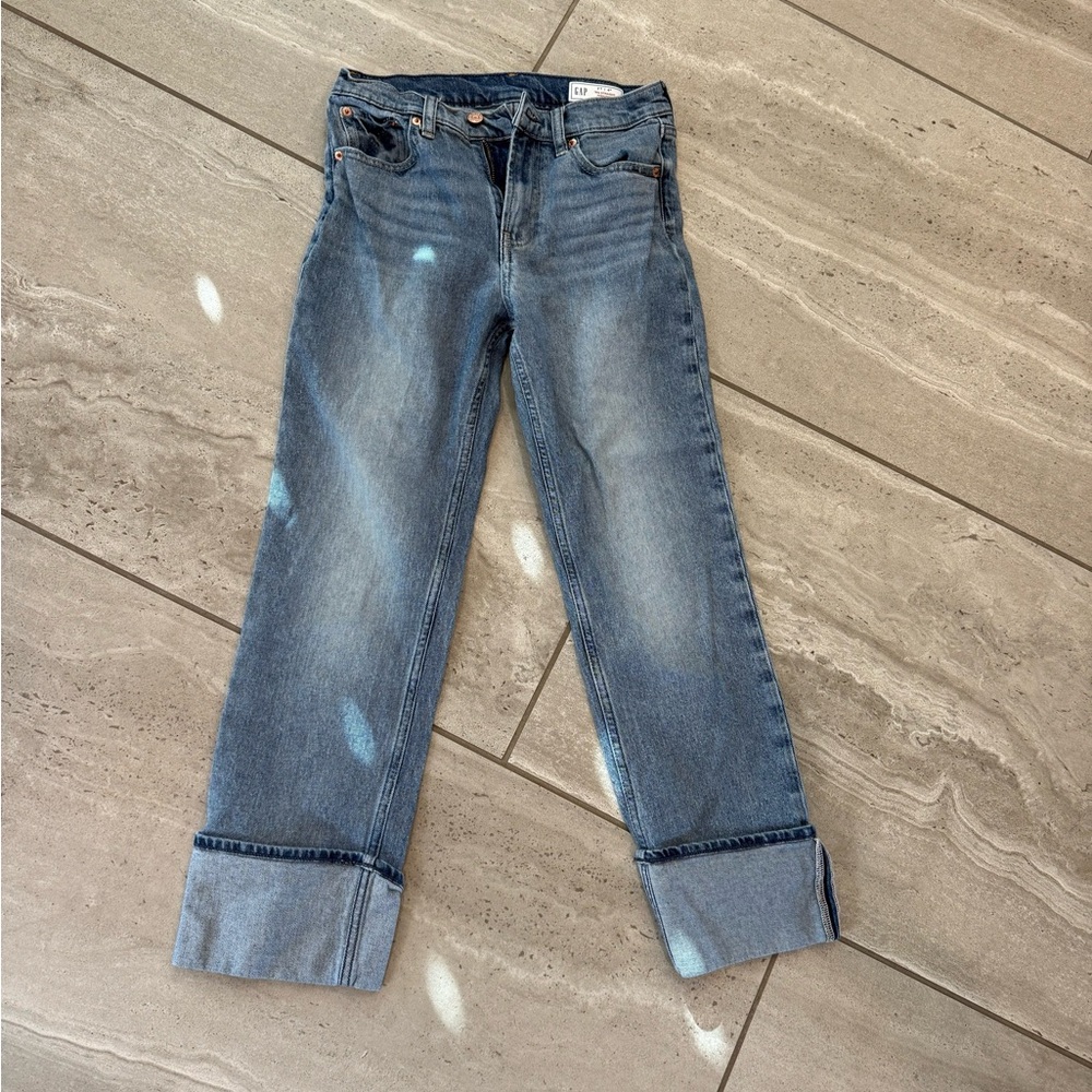 GAP High Rise '90s Straight Jeans